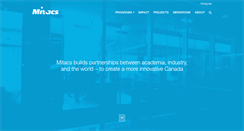 Desktop Screenshot of en.mitacs.ca